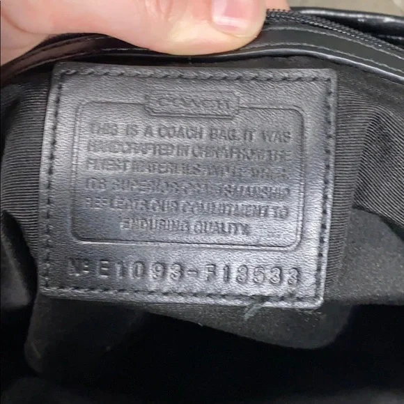 Black Coach Purse - Picture 13 of 14